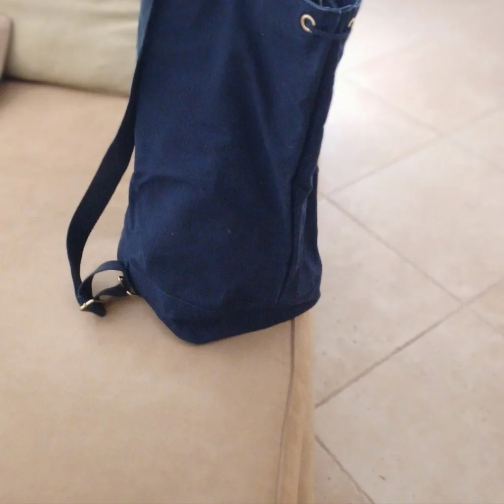 Polo Ralph Lauren Oversized Mens/Unisexx Navy Canvas Duffle Bag